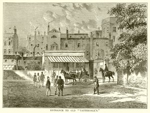 Eingang zu Old Tattersalls