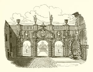 Eingang zum Garten von Rubens