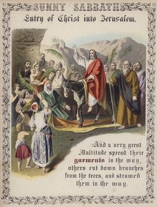 Einzug Christi in Jerusalem
