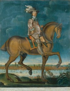 Reiterporträt von Oliver Cromwell