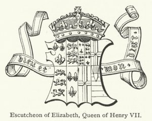 Wappen von Elizabeth, Königin von Heinrich VII