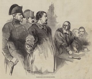 Untersuchung des Königsmörders Lecompte