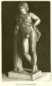 Faun nach Praxiteles von English School