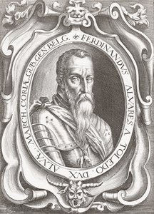 Fernando Álvarez de Toledo y Pimentel, 3. Herzog von Alba (Gravur)