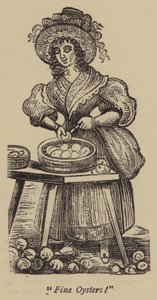 "Feine Austern!" (Gravur) von English School