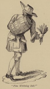"Feine Schreibfarbe!" (Gravur)