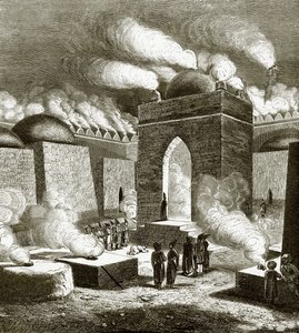 Feuertempel in der Nähe von Baku von English School