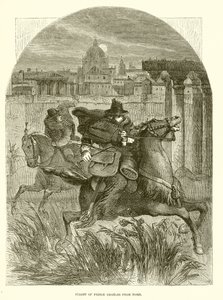 Flucht von Prinz Charles aus Rom von English School