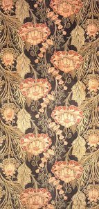 Floral, entworfen von The Silver Studio für den Einzelhändler Richard Stanway von English School