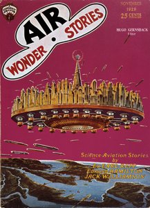Fliegende Untertasse - in „Air Wonder Stories“, Nov 1929