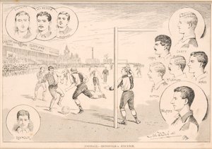 Fußball - Ironopolis gegen Stockton, 1892