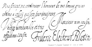 Friedrich V., Kurfürst von der Pfalz, geb. 1596, gest. 1632
