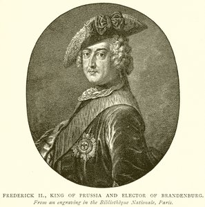 Friedrich II., König von Preußen und Kurfürst von Brandenburg von English School
