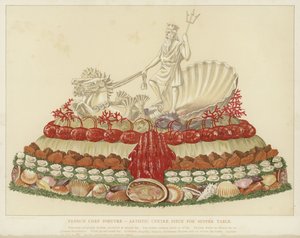 Französisches Meisterwerk - künstlerisches Mittelstück für den Abendtisch
