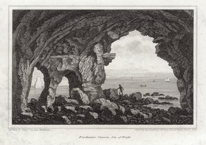 Süßwasserhöhle auf der Isle of Wight von English School