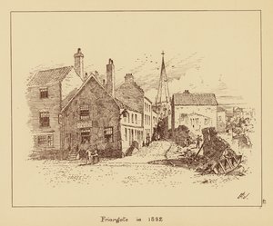 Friargate im Jahr 1882