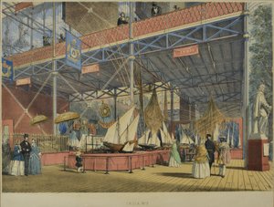 Aus "Dickinsons umfassende Bilder der Großen Ausstellung von 1851", veröffentlicht 1854 Indien Nr. 3, 1854