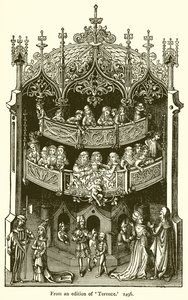 Aus einer Ausgabe von Terence, 1496