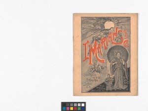Vorderseite eines Großhandelskatalogs, veröffentlicht von I. Marians & Co.