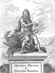 Frontispiz zu William Harveys De Generatione Animalium, veröffentlicht 1651