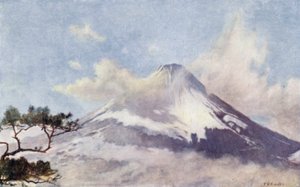 Fujisan, der "heilige Berg" von English School