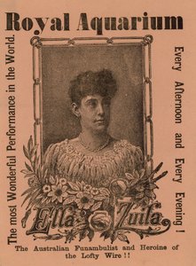 Seiltänzerin Ella Zuila von English School
