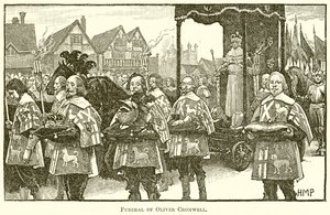 Beerdigung von Oliver Cromwell