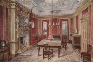 Einrichtung für ein frühes 18. Jahrhundert Esszimmer