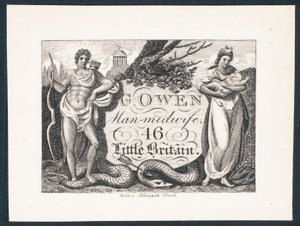 G Owen, Geburtshelfer, Visitenkarte von English School