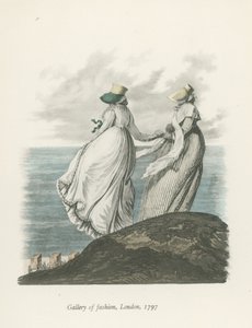 Gallery of Fashion, London, 1797 von English School