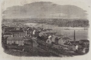 Gesamtansicht von Sydney, New South Wales (Stich) von English School