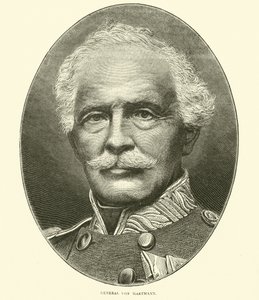 General Von Hartmann, Oktober 1870 von English School