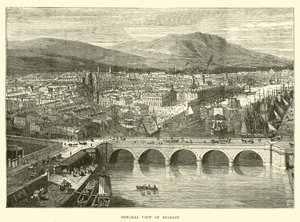 Allgemeine Ansicht von Belfast von English School