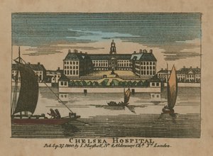 Gesamtansicht des Chelsea Hospital