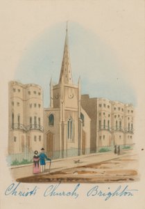 Allgemeine Ansicht der Christ Church in Brighton