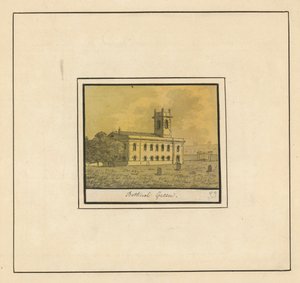 Gesamtansicht einer Kirche in Bethnal Green