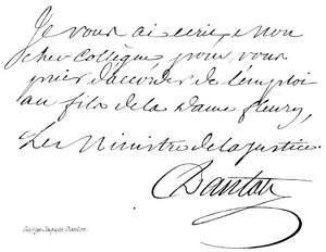 Georges Jacques Danton von English School