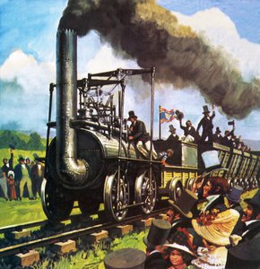 George Stephensons erfolgreiche Lokomotive