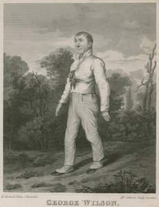 George Wilson, der berühmte Fußgänger von Blackheath von English School