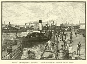 Georges Landungsbrücke, Liverpool von English School
