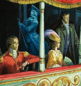 Geist im Theater von English School