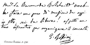Giacomo Rossini, geb. 1789