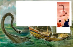 Riesige Seeschlangen