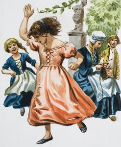 Mädchen tanzen
