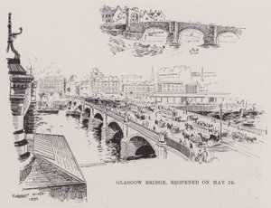 Glasgow-Brücke, wiedereröffnet am 24. Mai