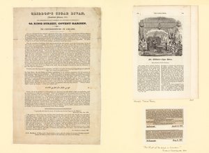 Gliddons Cigar Divan, gegründet im Februar 1825