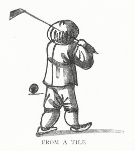 Golf: Von einer Fliese von English School