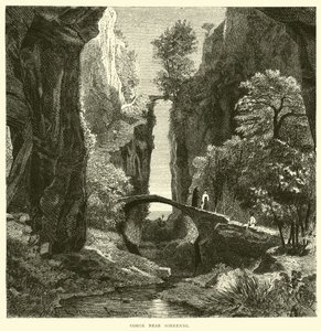 Schlucht bei Sorrent von English School