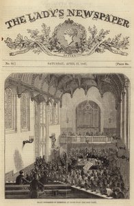 Große Konferenz der Dissidenten in Crosby Hall, London, 1847