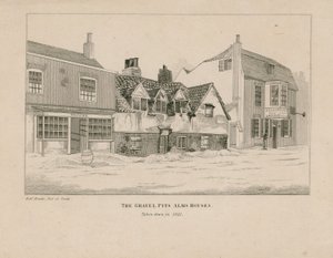 Gravel Pit Alms Houses, Notting Hill Gate, London von English School